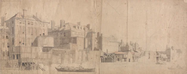 Een herenhuis aan de Theems